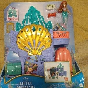 Disney The Little mermaid Ariel's grotto storytime stacker play set toy in box